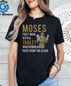 Passover Moses Tablet Data Cloud T Shirt