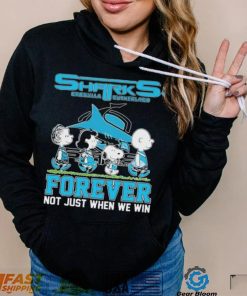 Peanuts Characters Abbey Road Cronulla Sutherland Sharks Forever Not Just When We Win Shirt