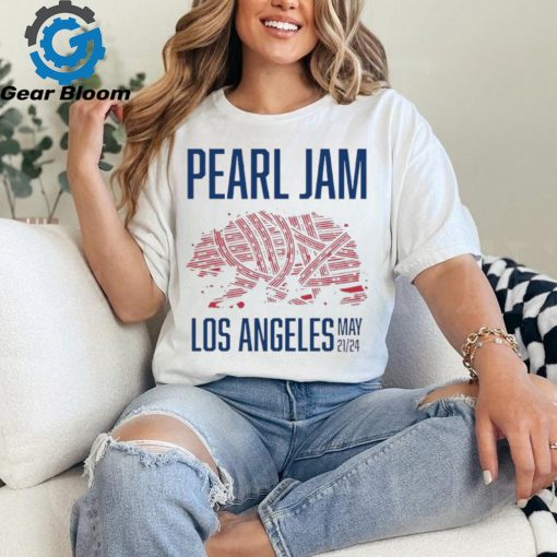 Pearl Jam Dark Matter World Tour Los Angeles, California May 21, 2024 Event Shirt