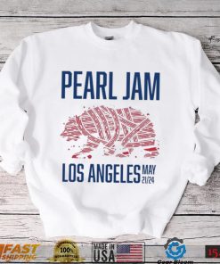 Pearl Jam Tour Los Angeles May 21,2024 shirt