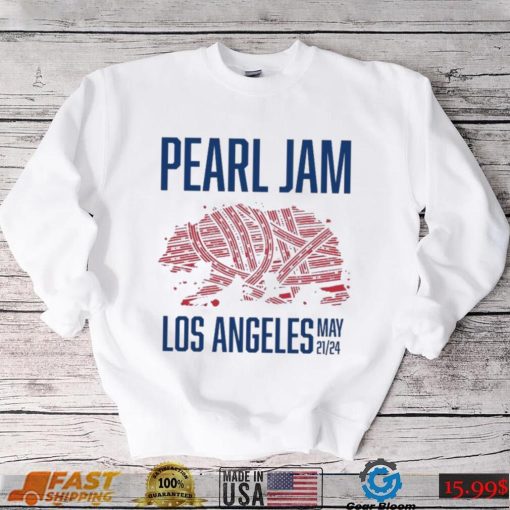 Pearl Jam Tour Los Angeles May 21,2024 shirt