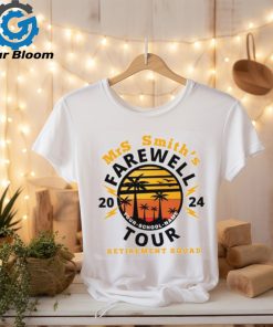 Personalized Teacher's Farewell Tour Retirement Squad Teacher T Shirt