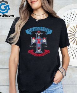 Philadelphia Baseball Stay Loose N Sexy Rock Band Ladies Boyfriend Shirt