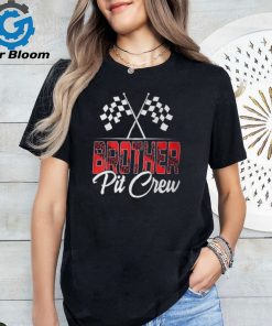 Race Car Birthday Party Racing Family Brother Pit Crew T Shirt