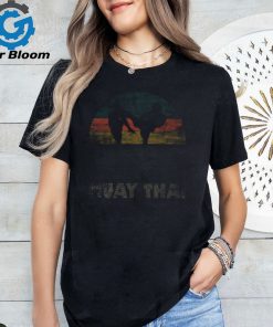 Retro Muay Thai Fighter Vintage Thai Boxing Men’s T shirt