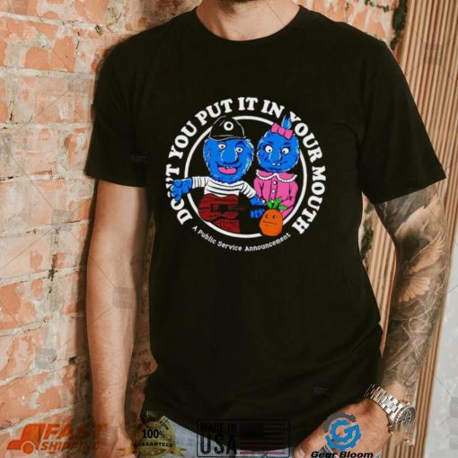 Retrontario spring fling don’t put it in your mouth shirt