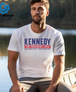 Robert F. Kennedy Jr For President 2024 People before politics shirt