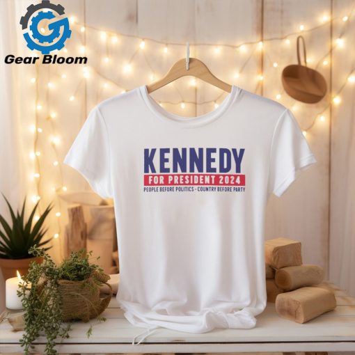 Robert F. Kennedy Jr For President 2024 People before politics shirt