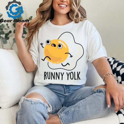 Runny Yolk Cute Egg Pun shirt