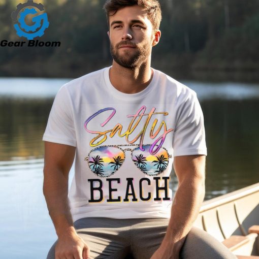 Salty Beach Teacher T Shirt