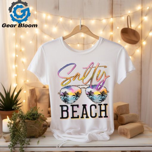 Salty Beach Teacher T Shirt