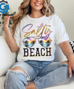 Salty Beach Teacher T Shirt