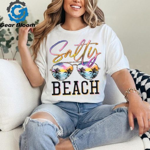 Salty Beach Teacher T Shirt