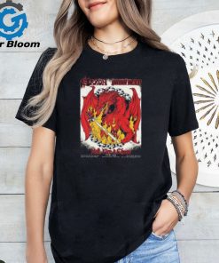 Saxon And Uriah Heep Hell Fire And Chaos In Texas 2024 Starting At The Gig In Cedar Park TX On May 27th Classic T Shirt