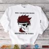 Skeleton dad quote I make beer disappear meme shirt