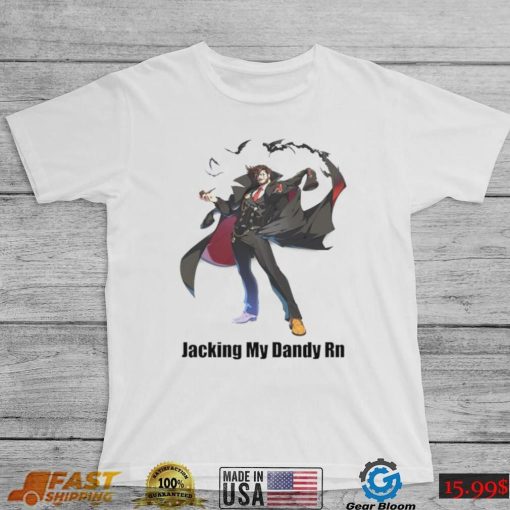 Slayer guilty gear jacking my dandy rn shirt