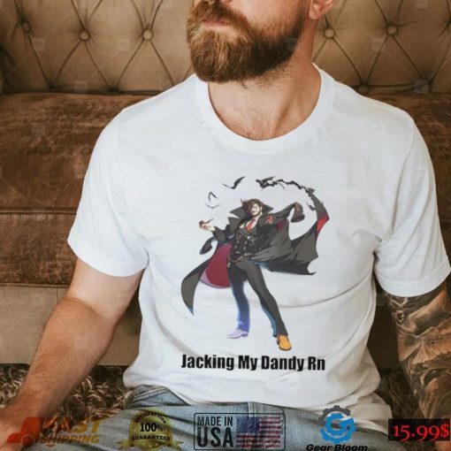 Slayer guilty gear jacking my dandy rn shirt