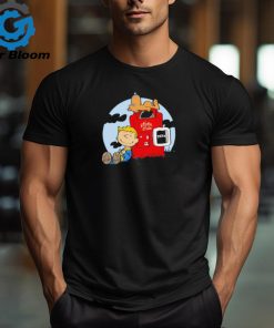 Snoopy and Charlie Brown dogmuts Nuka Cola shirt