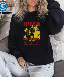 Soundgarden 40 Years 1984 2024 Thank You For The Memories Shirt