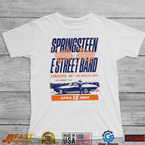 Springsteen And The E Street Band Syracuse 2024 Limited Edition T Shirt