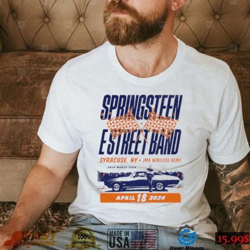 Springsteen And The E Street Band Syracuse 2024 Limited Edition T Shirt