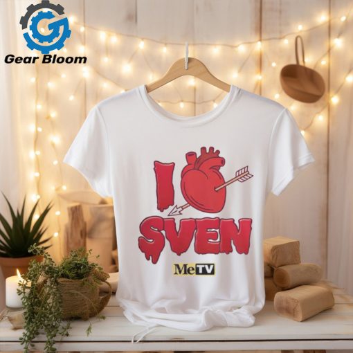 Svengoolie Metv Merch I Heart Sven T Shirt