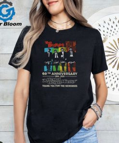 The Beatles 60th Anniversary Signature Shirt, A Hard Days Night T Shirt