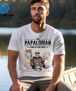 The Dadalorian This Is The Way Shirt Perfect Personalized Gifts For Dad shirt