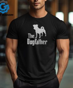 The Dogfather Dog Jack Russell Terrier Men's T shirt Back Print