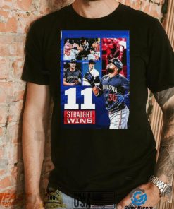 The Minnesota Twins Have Won 11 In A Row For The First Time Since 2006 T Shirt