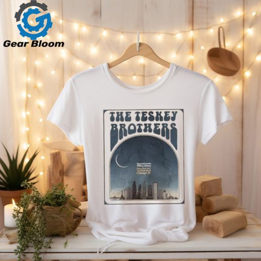 The teskey brothers in chicago il on may 10 2024 poster shirt