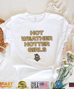 UCF Knights hot weather hotter girls shirt