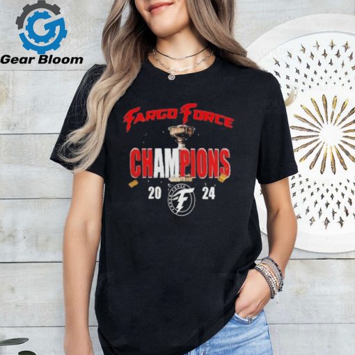 Ushl Fargo Force Clark Cup Final Champions 2024 T shirt