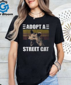 Vintage Opossum Possum Adopt A Street Cat T Shirt
