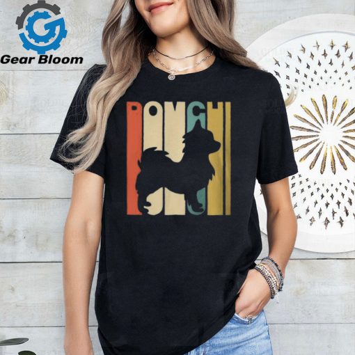 Vintage Style Pomchi Silhouette T Shirt