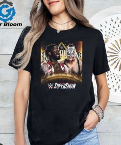 WWE Supershow King And Queen Of The Ring Matchup Head To Head Kofi Kingston Vs Rey Mysterio Unisex T Shirt