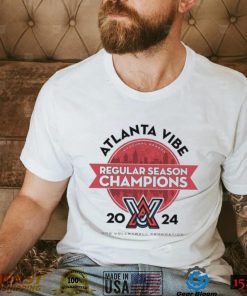 Official Atlanta Vibe 2024 Pro Volleyball Federation Regular Season Champions Shirt