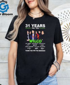 31 Years 1994 2025 Wilco Thank You For The Memories T Shirt