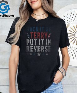 4Th Of July Back Up Terry Put It In Reverse Retro T Shirt