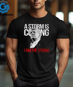 A Storm Is Coming I Am The Storm Donald Trump T Shirt