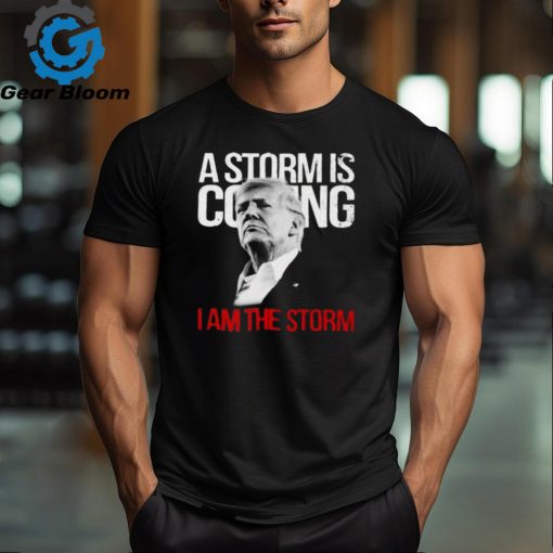 A Storm Is Coming I Am The Storm Donald Trump T Shirt