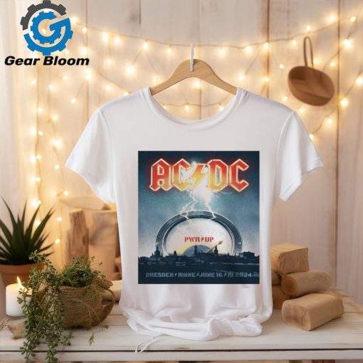 ACDC PWR Up Tour June 16 19 2024 Dresden Rinne T Shirt