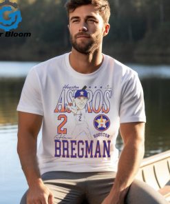 Alex Bregman Houston Astros signature caricature t shirt