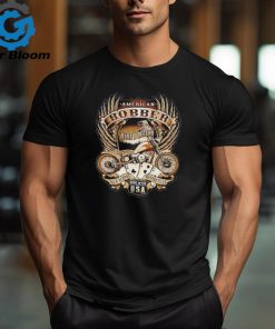 American bobber ride a legend motorcycle USA graphic shirt