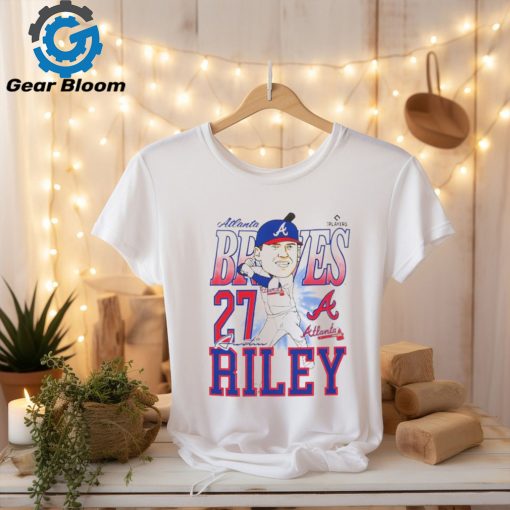 Austin Riley Atlanta Braves signature caricature t shirt