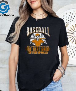 Baseball Is The Best Game In The World V Neck T Shirt