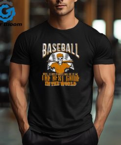 Baseball Is The Best Game In The World V Neck T Shirt