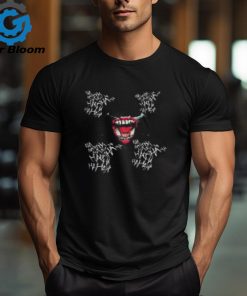 Batman And Mouth Bat Hahaha Hahaha Logo T Shirt