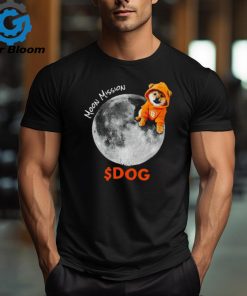 Bitcoin Moon Mission Dog shirt