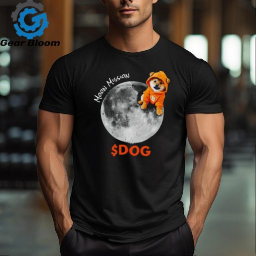 Bitcoin Moon Mission Dog shirt